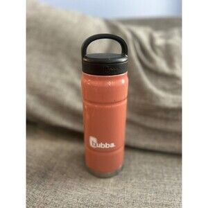 Bubba Trailblazer Stainless Steel Water Bottle Wide Mouth Salmon Color 18 Oz